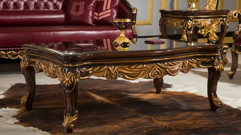 تصویر 1 از میز عسلی سلطنتی جدید +  با منبت کاری ظریف